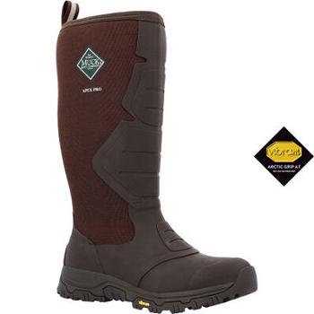 Muck Boot Apex Pro Vibram Arctic Grip All-Terrain Men's Shop All Brown | US_YQ5712