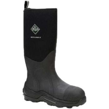 Muck Boot Arctic Sport Tall Steel Toe Men's Shop All Black | US_EP3896