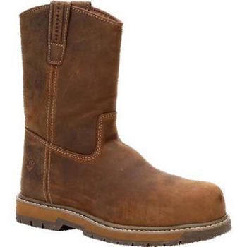 Muck Boot Comp Toe Wellie Men's Shop All Brown | US_EP8001