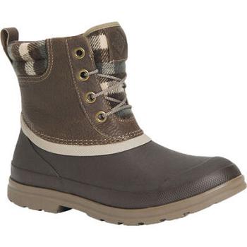 Muck Boot Originals Leather Duck Lace Boot Women's Ankle Boots Brown | US_EP5823