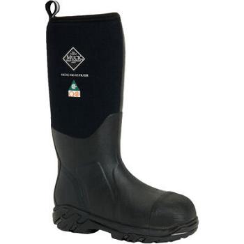 Muck Boot Steel Toe Arctic Pro Men's Snow Black | US_AS1244