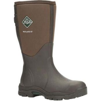 Muck Boot Wetland Wide Calf Women's Hunt Brown | US_BO8858