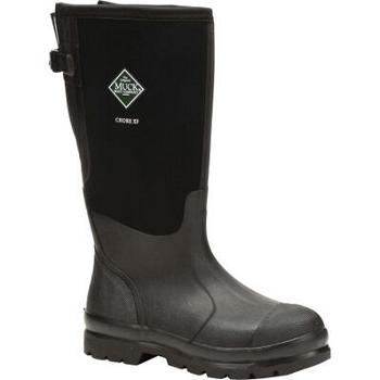 Muck Boot Wide Calf Chore Tall Men's Work & Safety Black | US_YJ8561